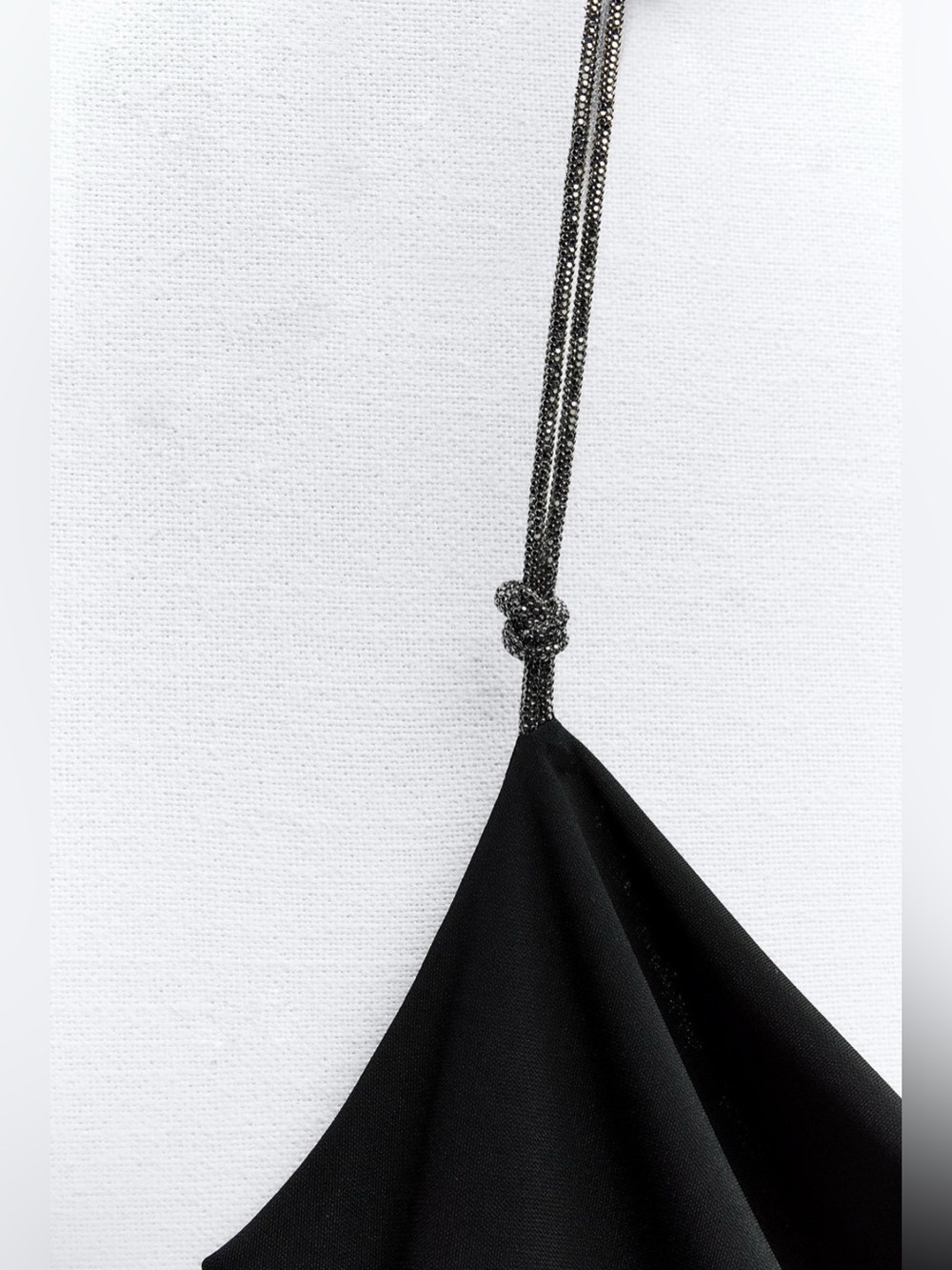 ZARA Jewel Strap Draped Top - Picture 6 of 10